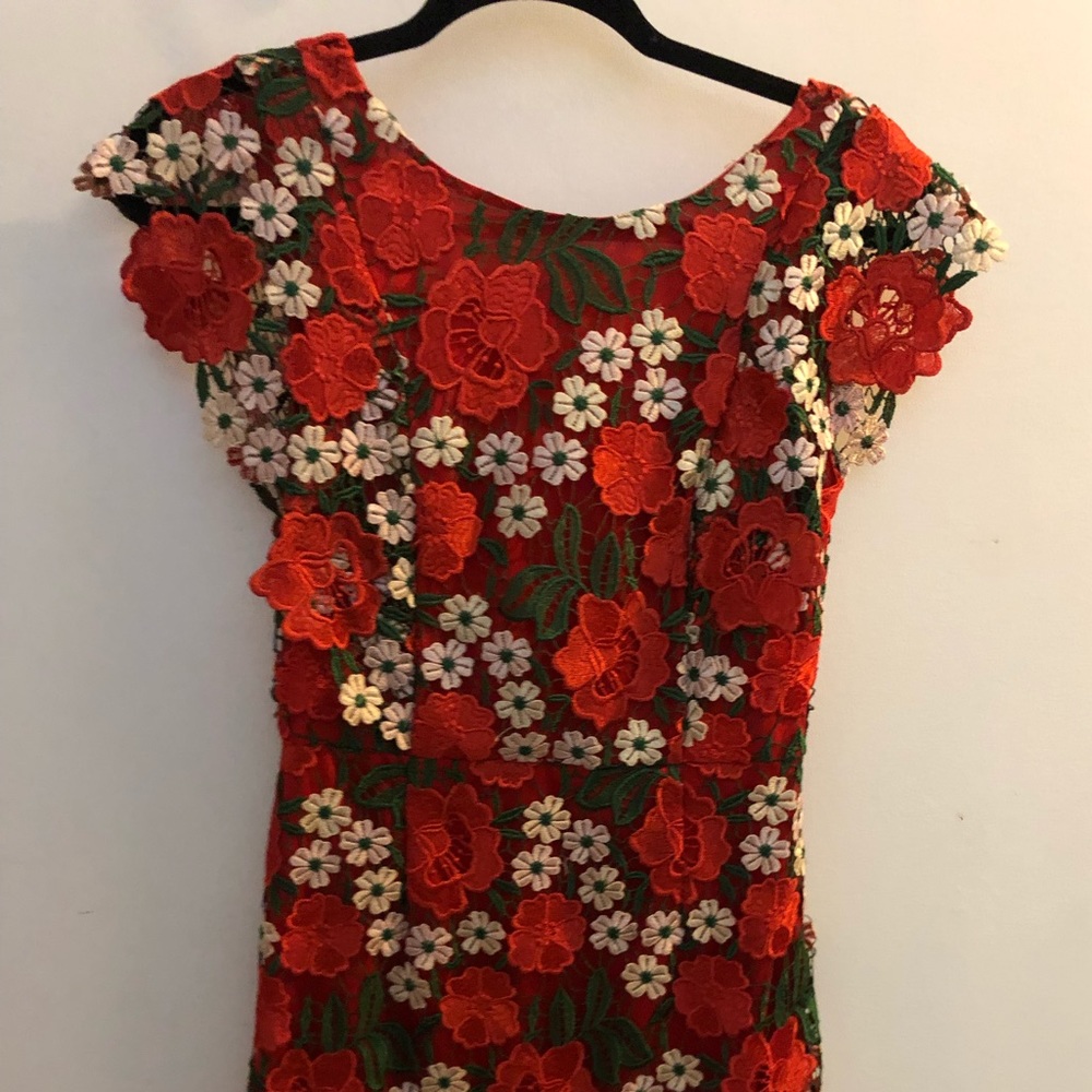 Top Shop Floral Summer Mini Dress
